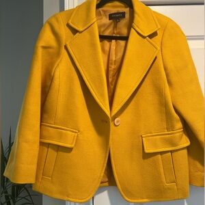 Talbots Women's Mustard Blazer